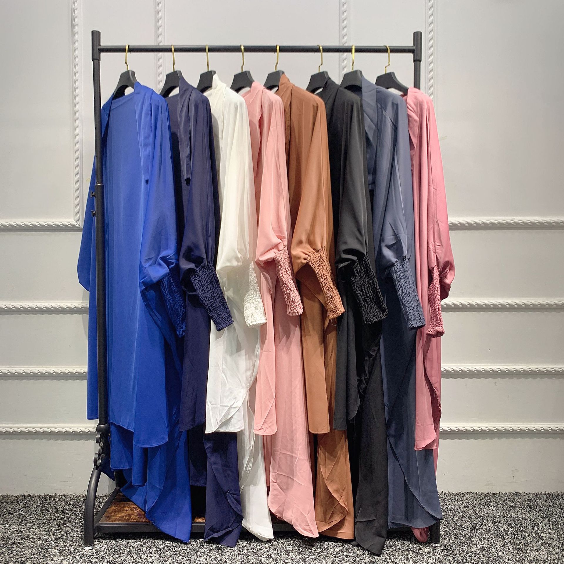 Ramadan Eid Prayer Garment Muslim Dress Hooded Abaya Jilbab Hijab Long Khimar Abayas for Women Dubai Islam Niqab Djellaba Burka