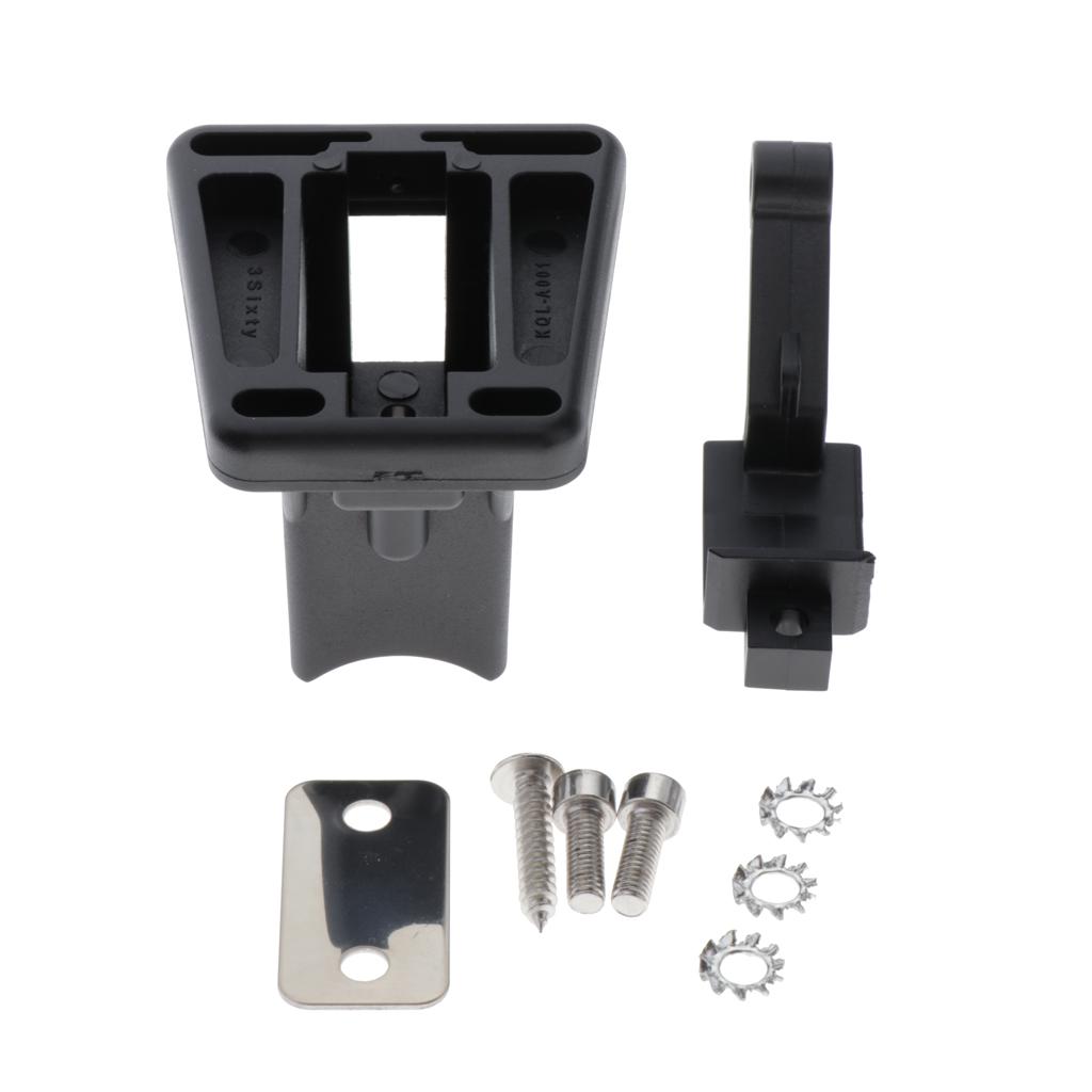 2x Folding Bike Front Carrier Block Bracket Adapter Cage Mount For  