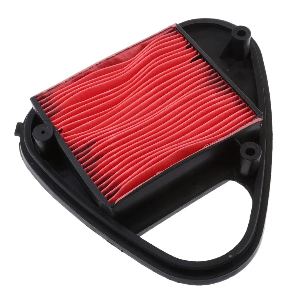 1 Pcs Motorcycle Air Filter Cleaner Element For Honda NV400 Steed VT600 Plastic+Filter Paper 7.6 x 7.7 Inch