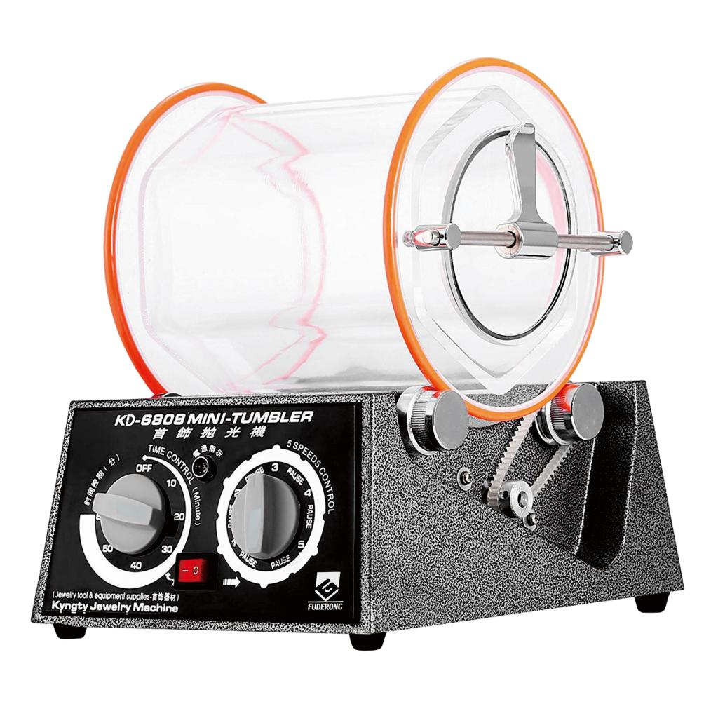 Jewelry Rocks Stones Polishing Machine Drum Rotary Polisher Finisher - 80W 3kg US Plug, Easy to Operate