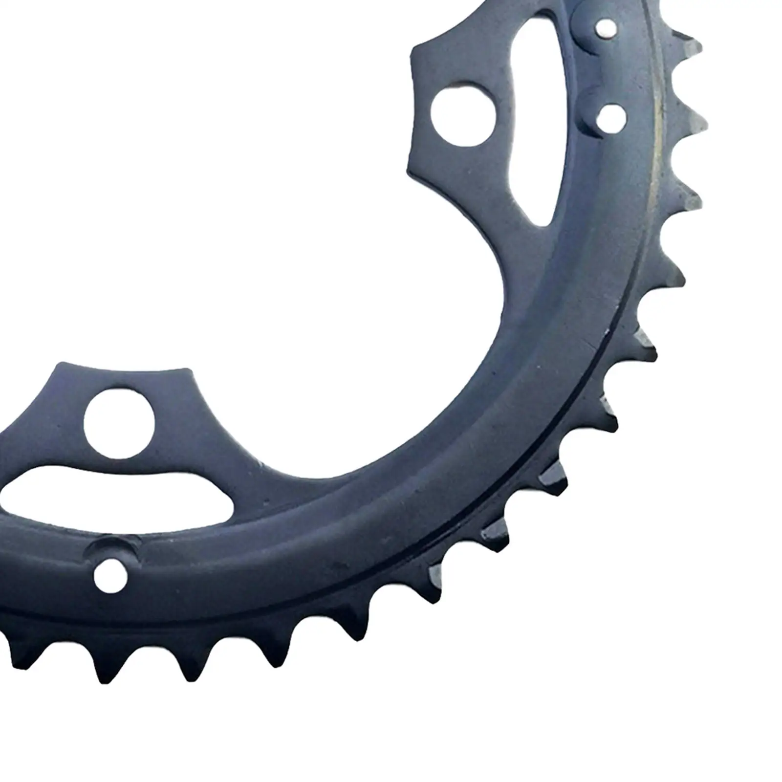 Bike Single Chainring 104 BCD Aluminum Alloy Black 44T Bicycle Narrow Wide Chainring for 8 9 Speed Fat Bikes Mountain Bike