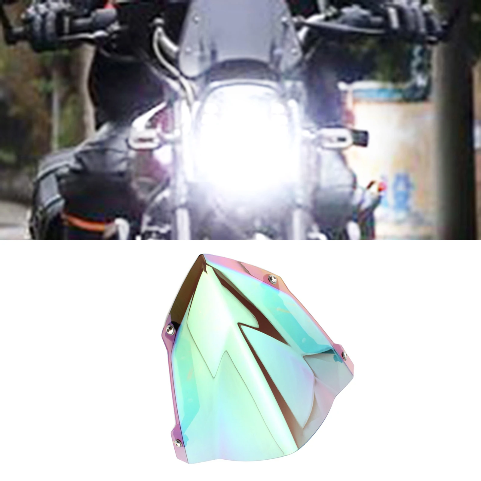 Front Windshield Windscreen Wind Deflectors For YAMAHA MT07 FZ07 14-20 Motorcycle Accessories.