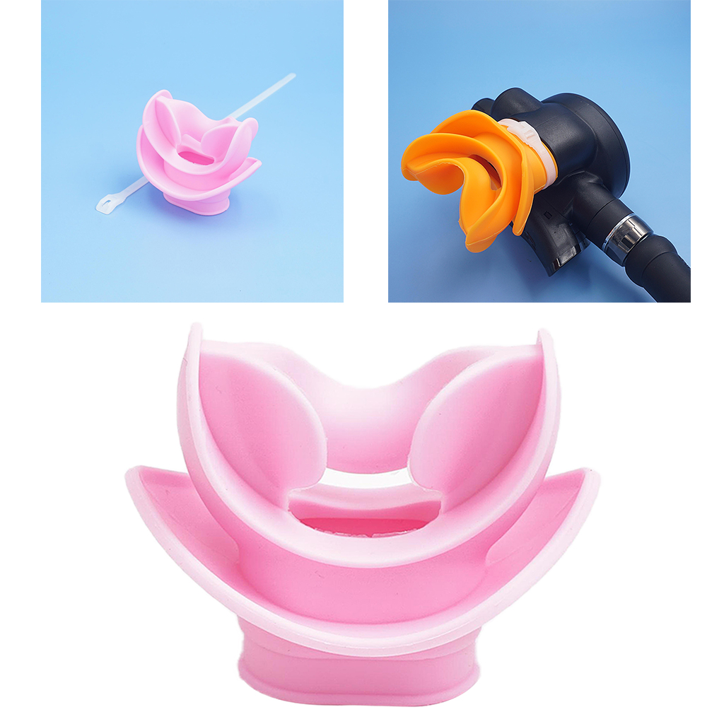 Diving Scuba Snorkel Regulator Silicone Diving Mouthpiece Food Grade Underwater Breathing Tube Accessories