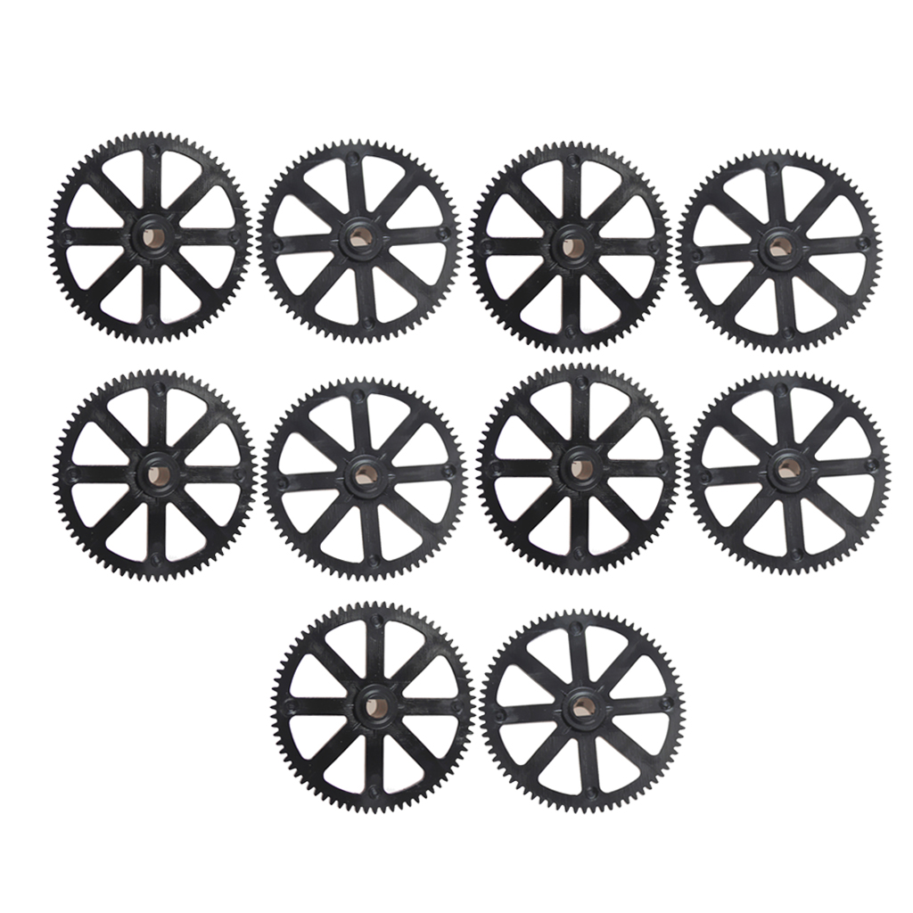 10 Pieces Main Gears Kit For WLTOYS XK K130 RC Model Helicopter Spare Parts