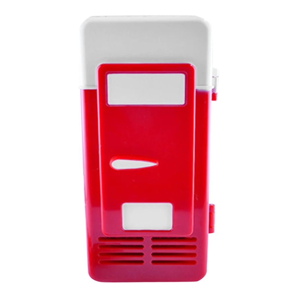 Portable USB Fridge Freezer Refridgerator Drinks Cosmetic Cooler Warmer