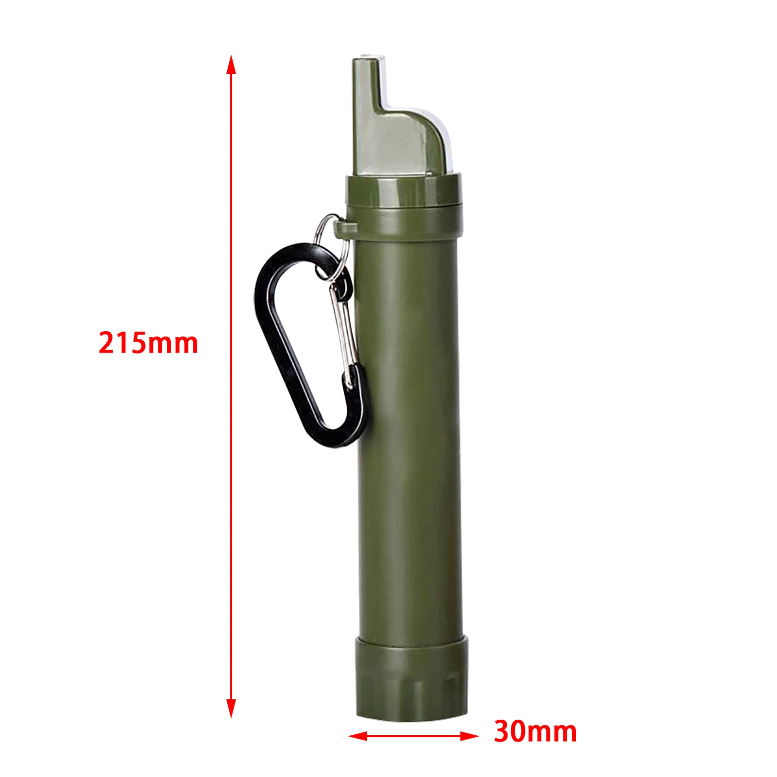 Water Filter Personal Water Purifying Drinking Filtration System Hiking Tool