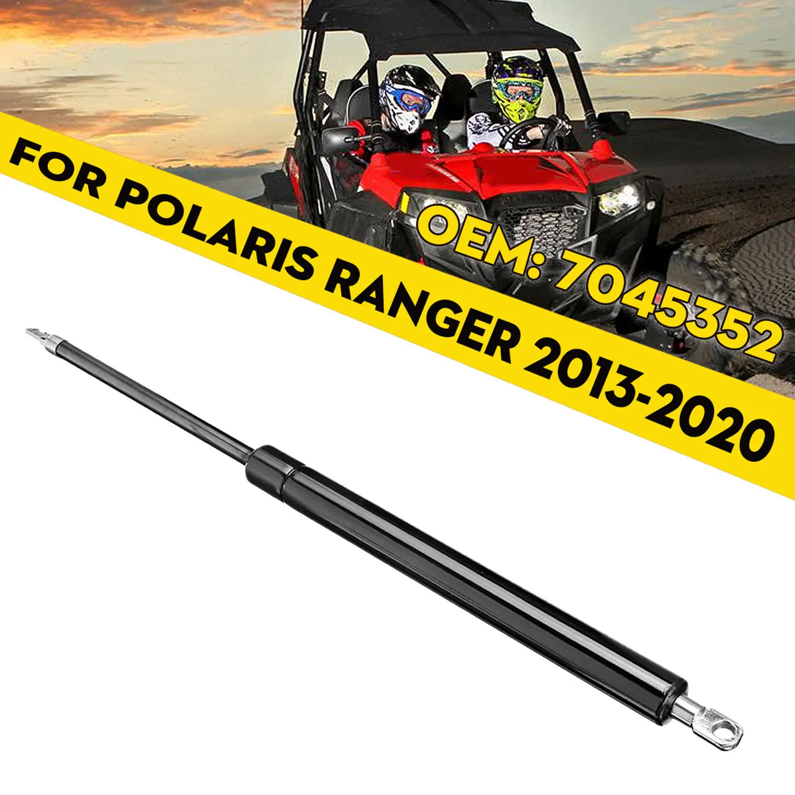 Premium Dump Box Support Shock Strut 77 lbs for Polaris Ranger 2013-2020