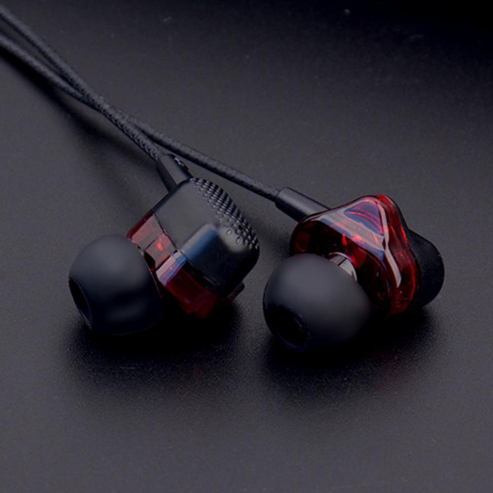 3.5mm Wired Earphones Dynamic Heavy Bass Sports Music Gaming Headset In-ear for Studio Phone Universal Noise Reduction Headphone 3.5mm Wired Earphones Dynamic Heavy Bass Sports Music Gaming Headset In-ear for Studio Phone Universal Noise Reduction Headphone