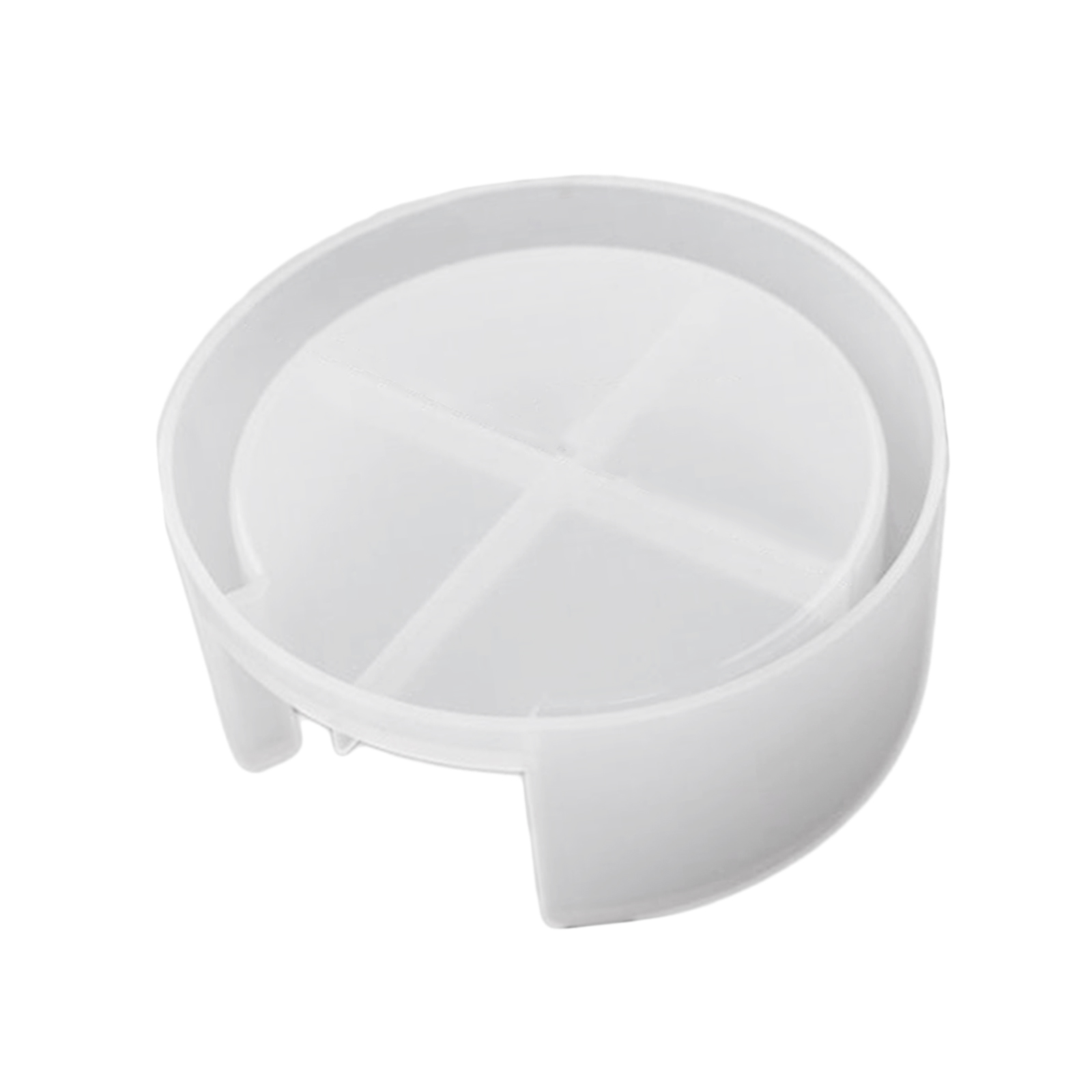 Creative Coaster Holder Silicone Mould Storage Box Epoxy Resin Casting Molds For Making Agate Coasters DIY Home Decor Cup Mats
