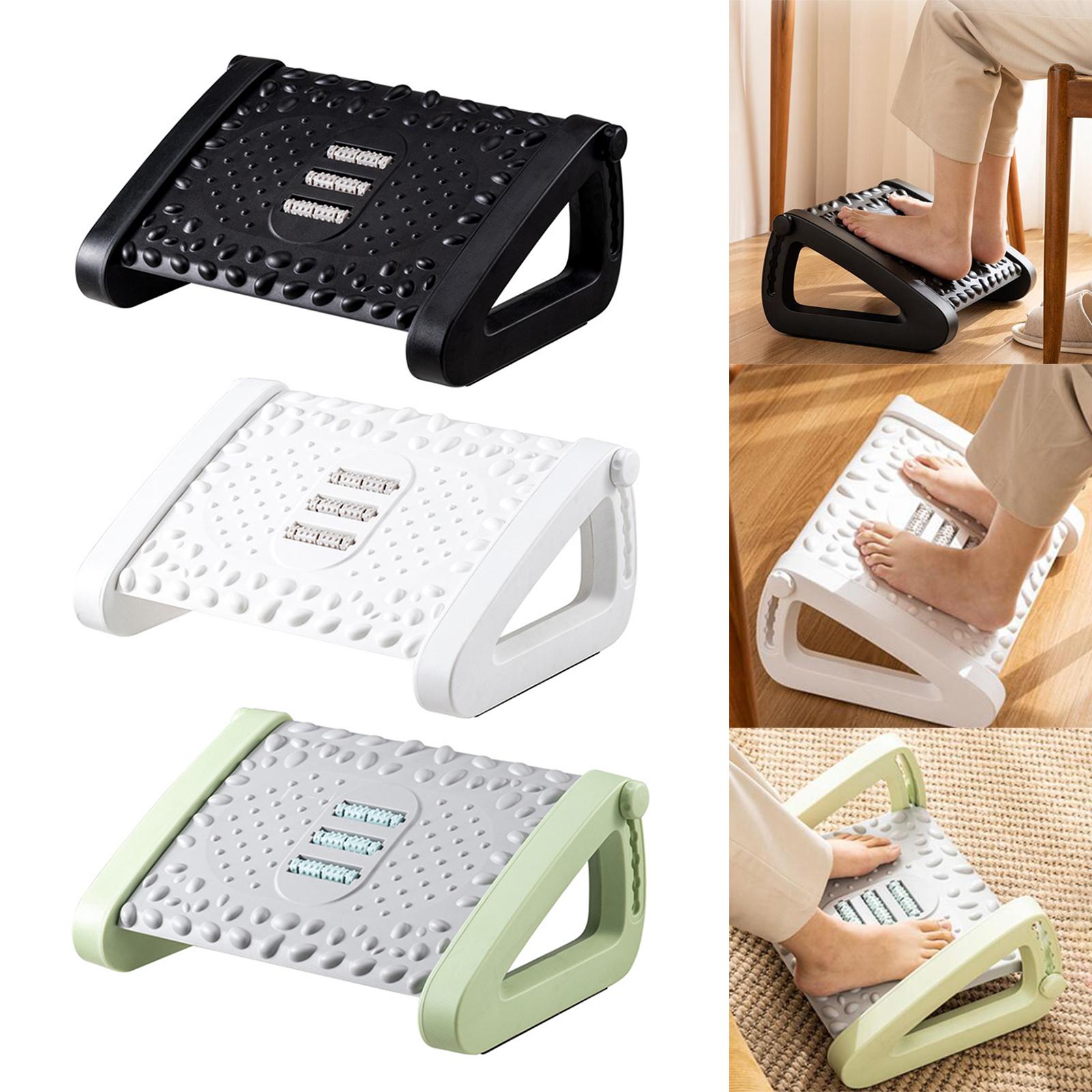Tilted Foot Rest-- Solemassage Comfort Hip Pain Relief Adjustable Stool Footrest, for Gaming Chair Office Chair Home Work Office