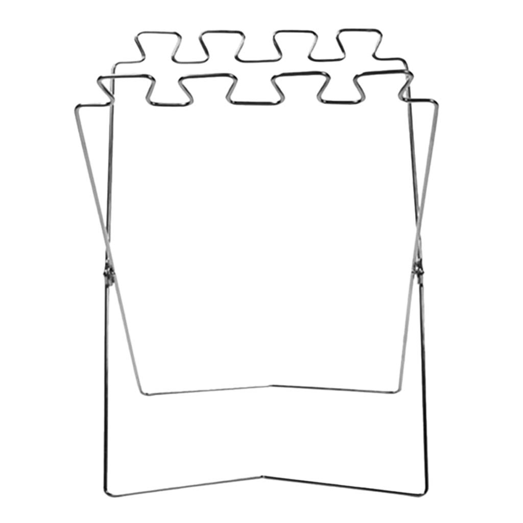 Indoor And Outdoor Folding Trash Bag Stand Holder Rubbish Rack Garbage Waste Sorting Bin