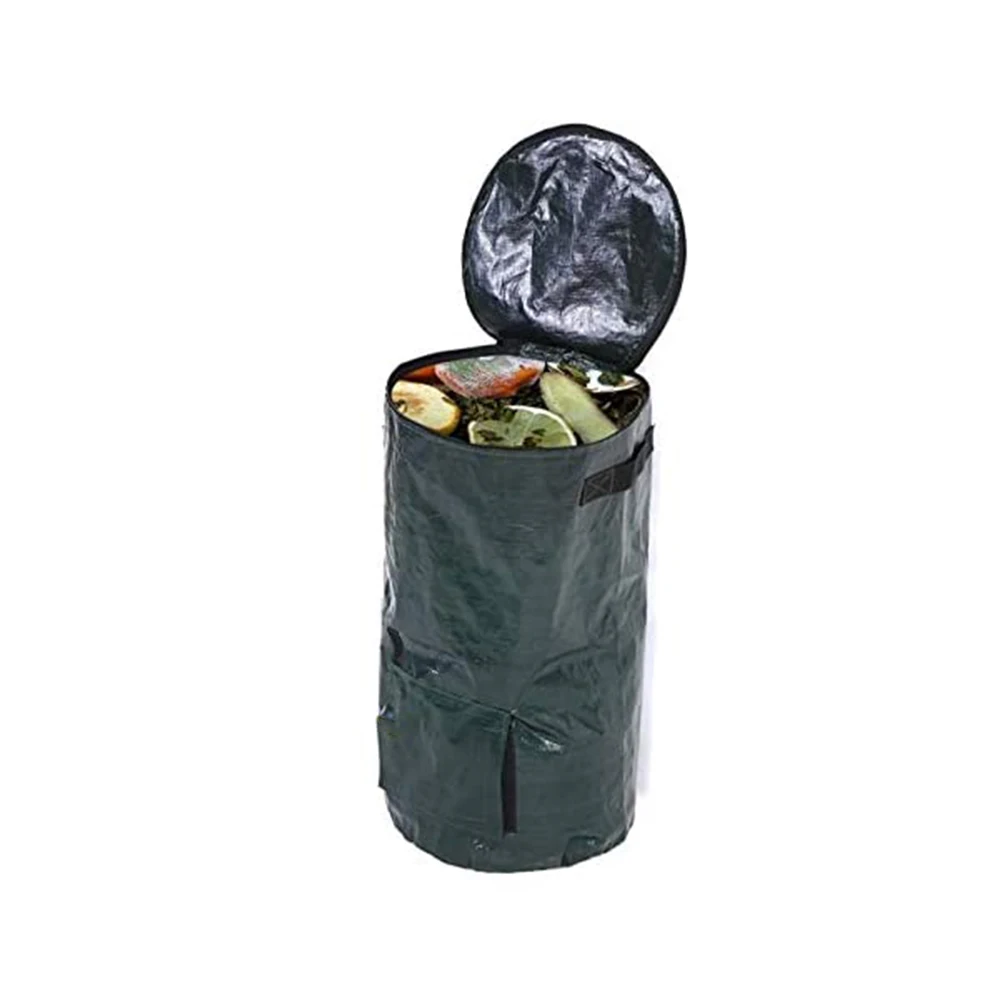 Environmental Compost Bags Homemade Organic Waste Fermentation Bag for Kitchen Garden Yard
