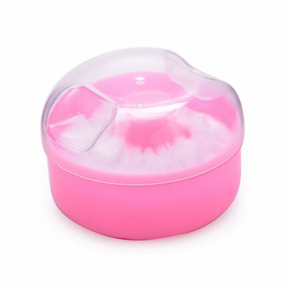 Best of New High Quality Baby Soft Face Body Cosmetic Powder Puff Talcum Powder Sponge Box Case Container 1PCS Wholesale Reviews & Tips - Image 6