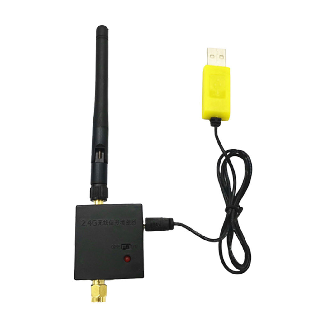 1pc 2.4G 14dbm RC Toy Remote Control Signal Enhancer Booster Amplifier