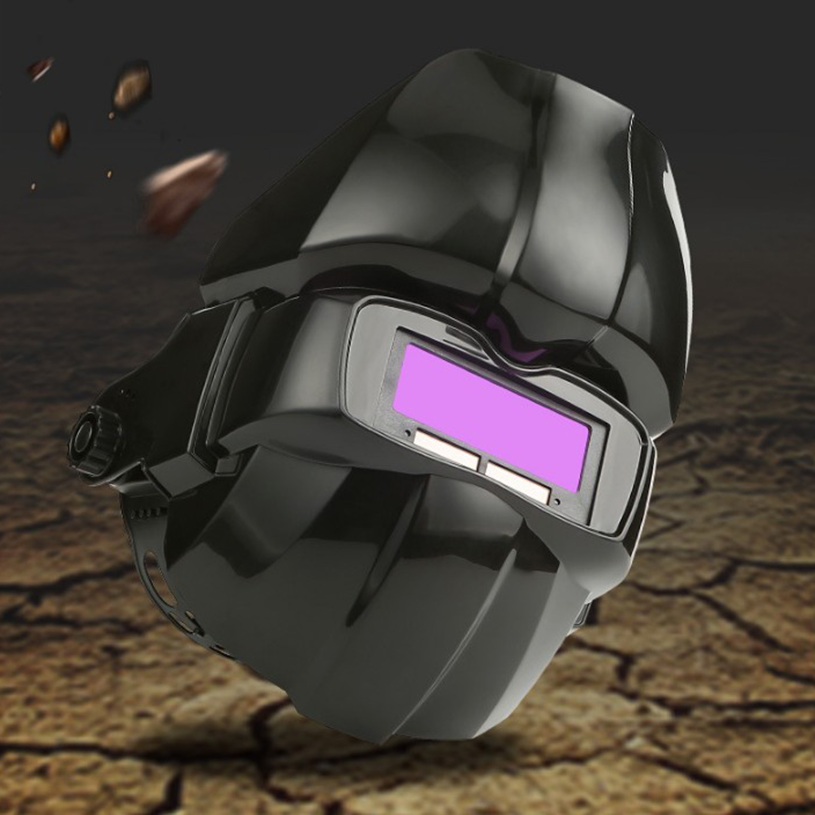 Welding Helmet  Mask Shade Range 9-13 Solar Powered Weld Hood for Mig Tig Arc  Mask