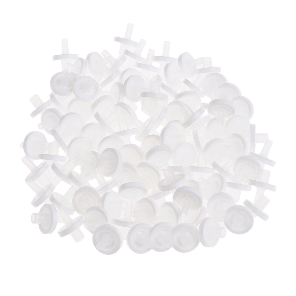 Syringe Filter for Organic Solution Polypropylene 13mm Diameter 0.45um Pore Size non Sterile Pack of 100