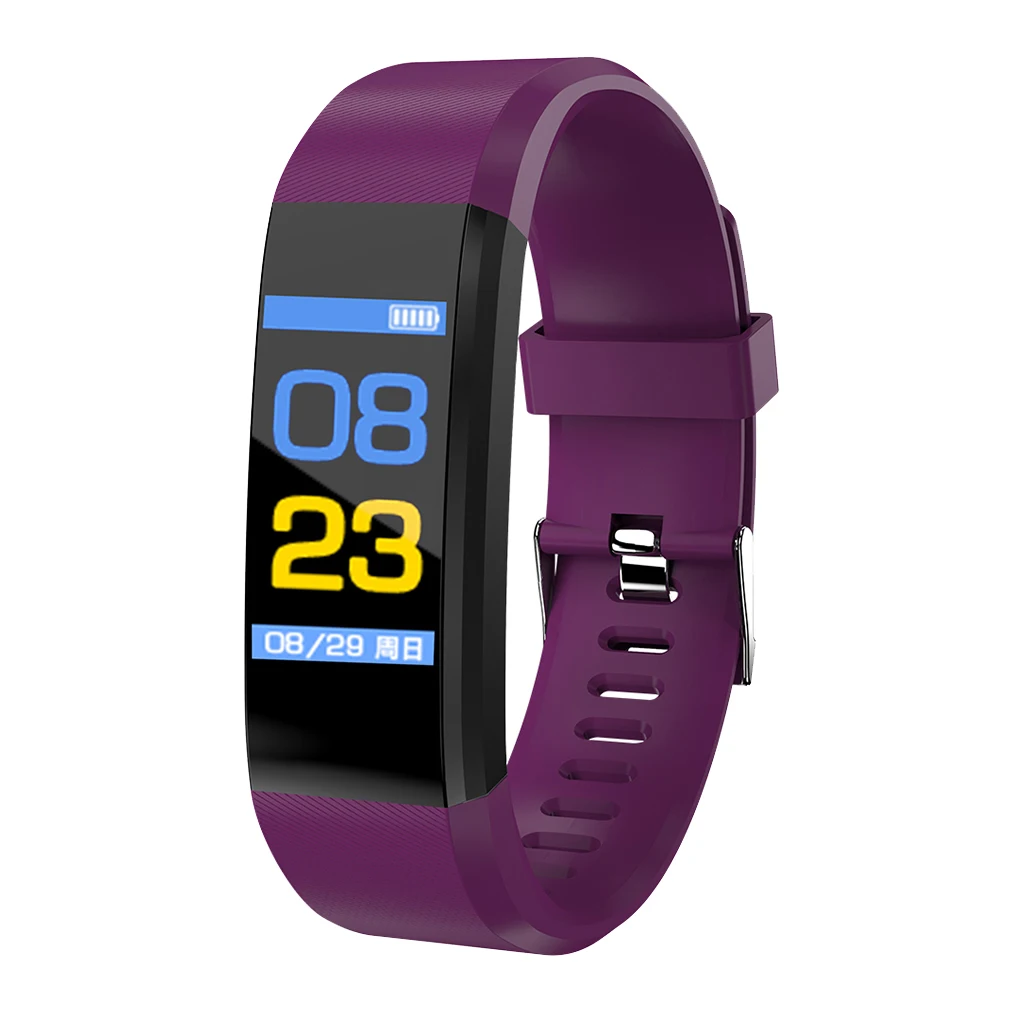 ID 115plus Smart Watch Bracelet Waterproof Sports Blood Pressure Calories