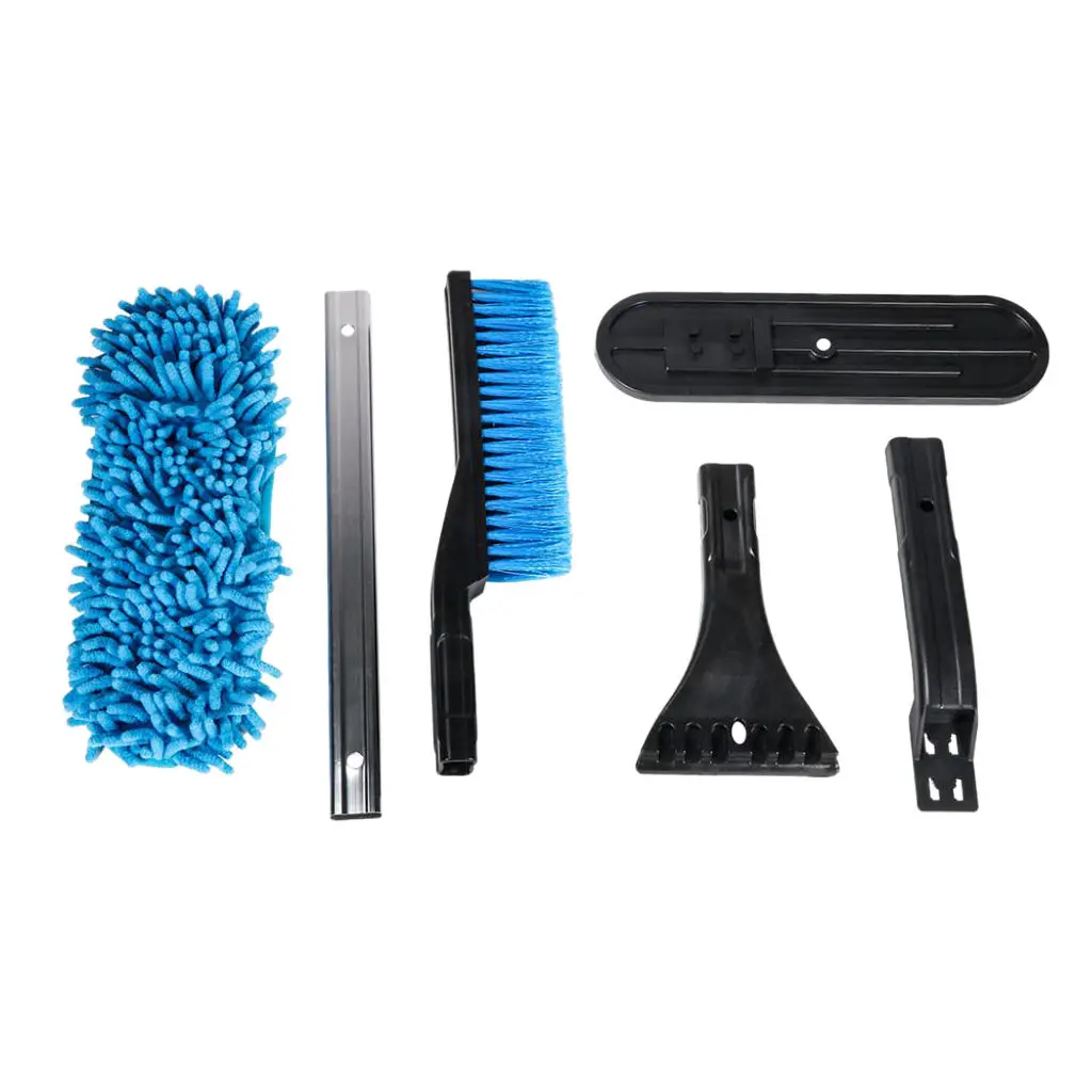 Winter Car Multifunctional 3-in-1 Detachable Shovel Extendable Brush Set