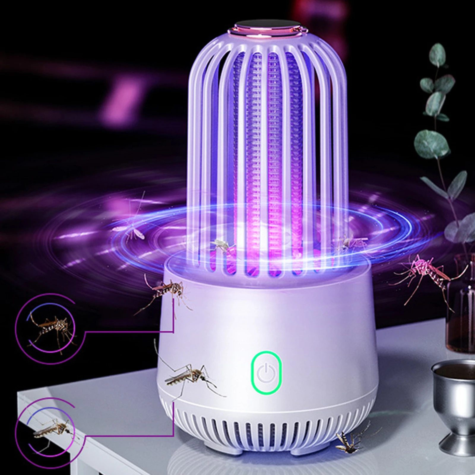 Bug Zapper for Outdoor for Home, Garden UV Lamp Insect Killer for Home Backyard, Patio, Bedroom, Kitchen, Office