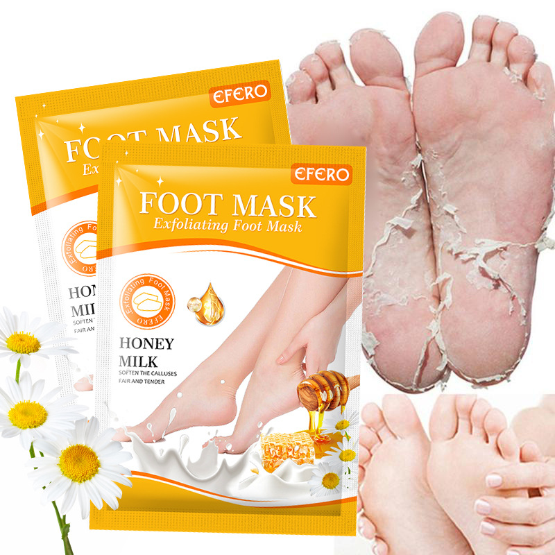 Best of Feet Exfoliating Foot Masks Pedicure Socks Exfoliation Scrub For Feet Mask Remove Dead Skin Heels Foot Peeling Mask For Foot Spa Reviews & Tips