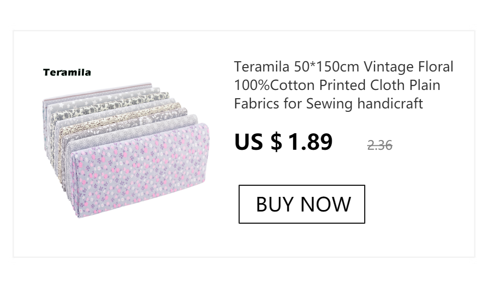 Teramila Grid Pattern Navy Blue Floral Plain Cotton Printed Patchwork Cloth Fabric for Art Sewing DIY Handmade Crafts Needlework