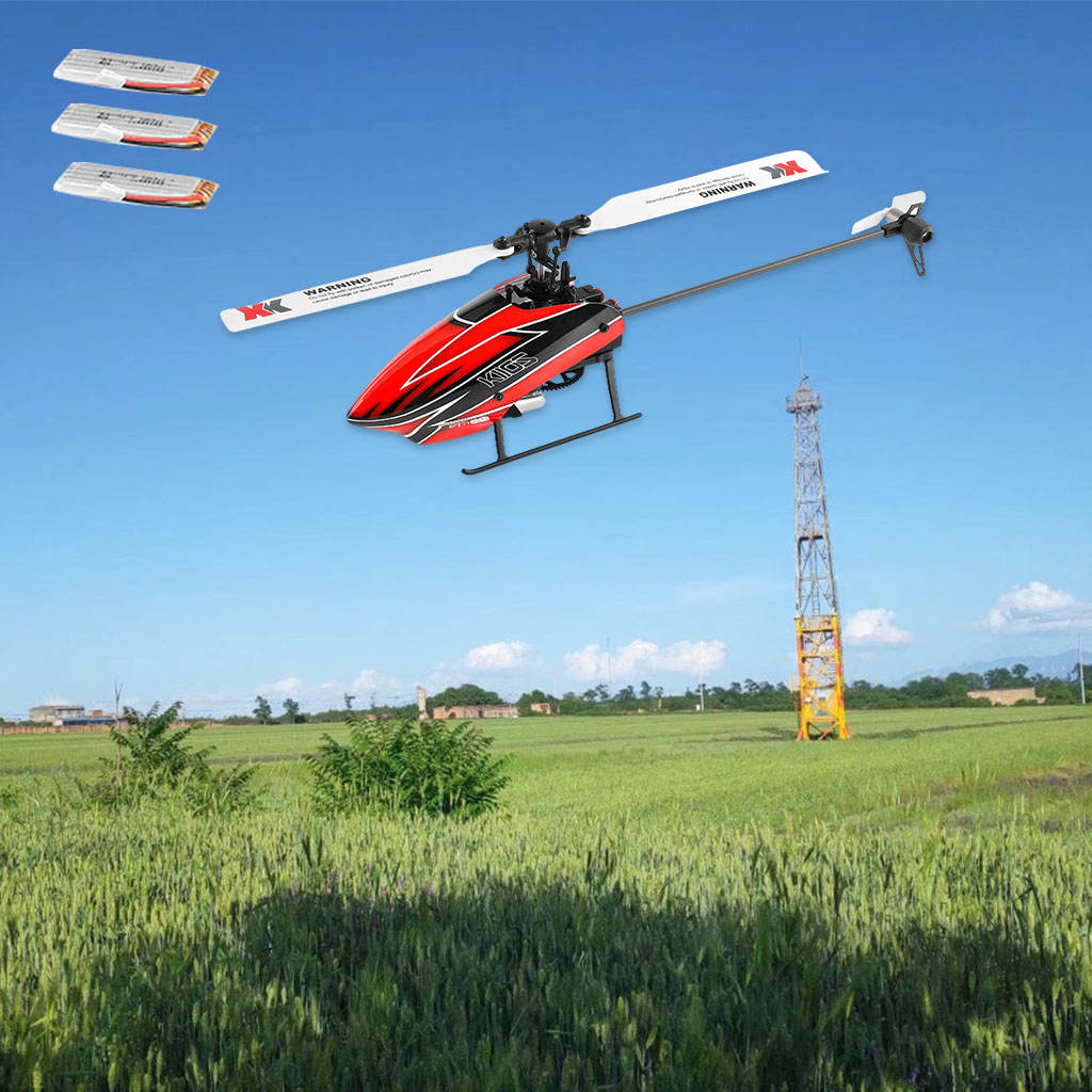 Wltoys XK K110S RC Helicopter 3D 6G Toys RTF Remote Control Drones for Beginner Gifts