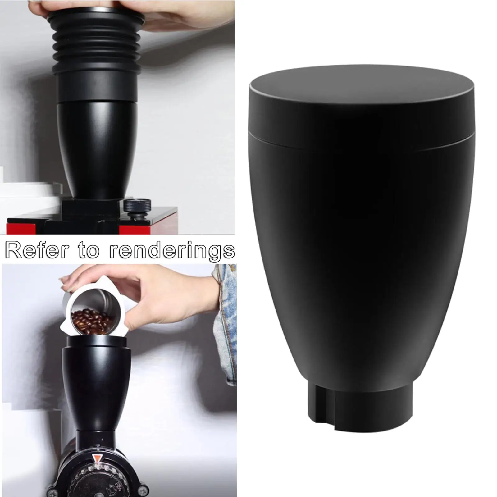 Coffee Grinder hoppers Coffee Grinder Accessories Coffee Grinder Blowing Bean Bin for Home Cafe Supplies