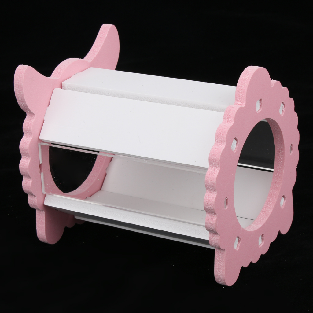 DIY Small Pet House Hamster Wheel Toys Pets Roller Tunnel Hideout Cage Toy