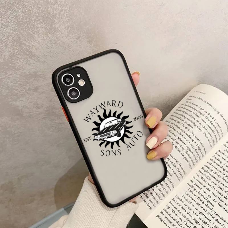 iphone 13 pro max clear case Supernatural Jared Padalecki Phone Case For iPhone 13 12 11 Mini Pro XR XS Max 7 8 Plus X Matte transparent Back Cover iphone 13 pro phone case