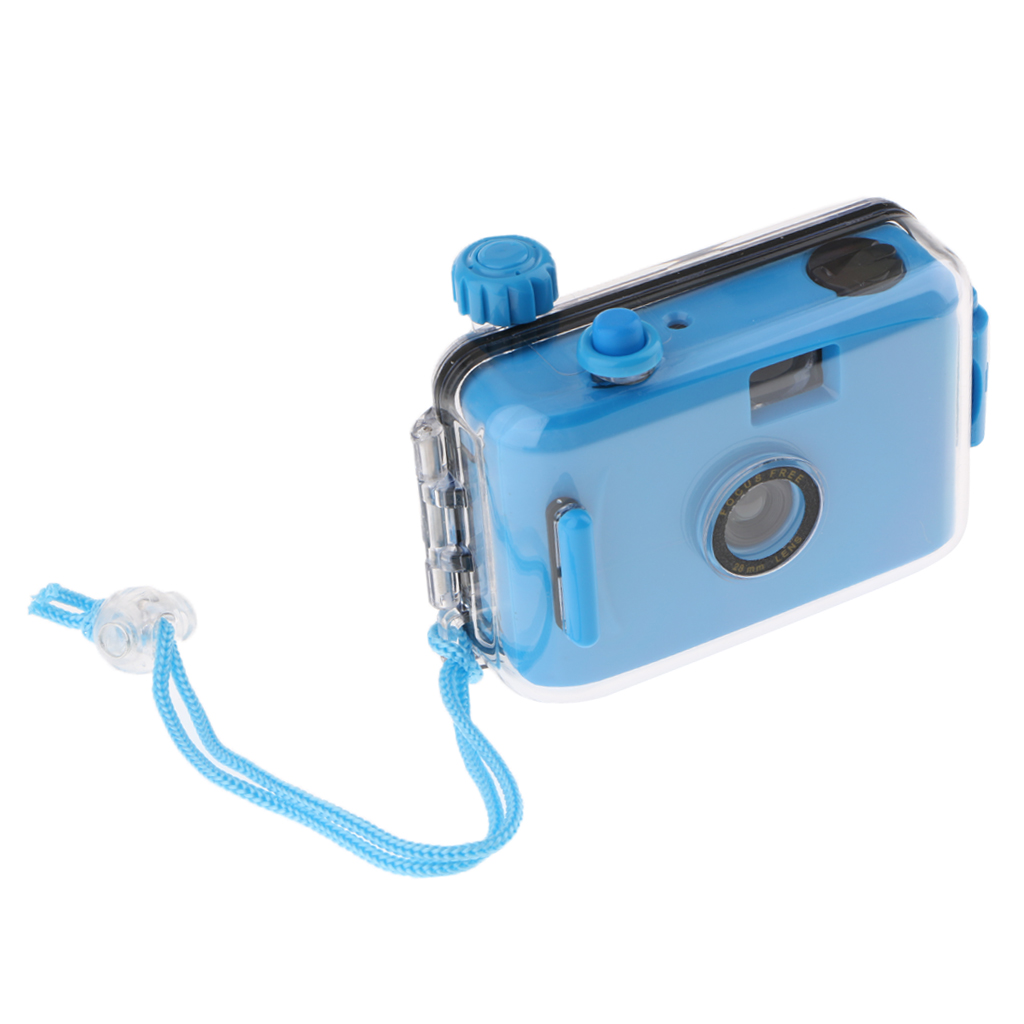 35mm Underwater Film Camera with Housing for Diving, Snorkeling (16