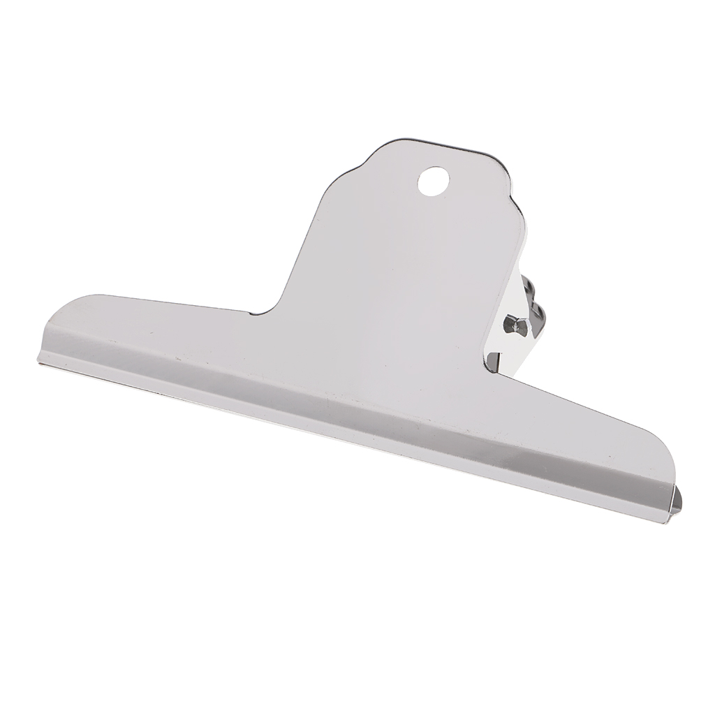 Single Multifunction School Home Office Clips Heavy Duty Stainless Steel Clips Binder Clip File Clips Sturdy Super Strong