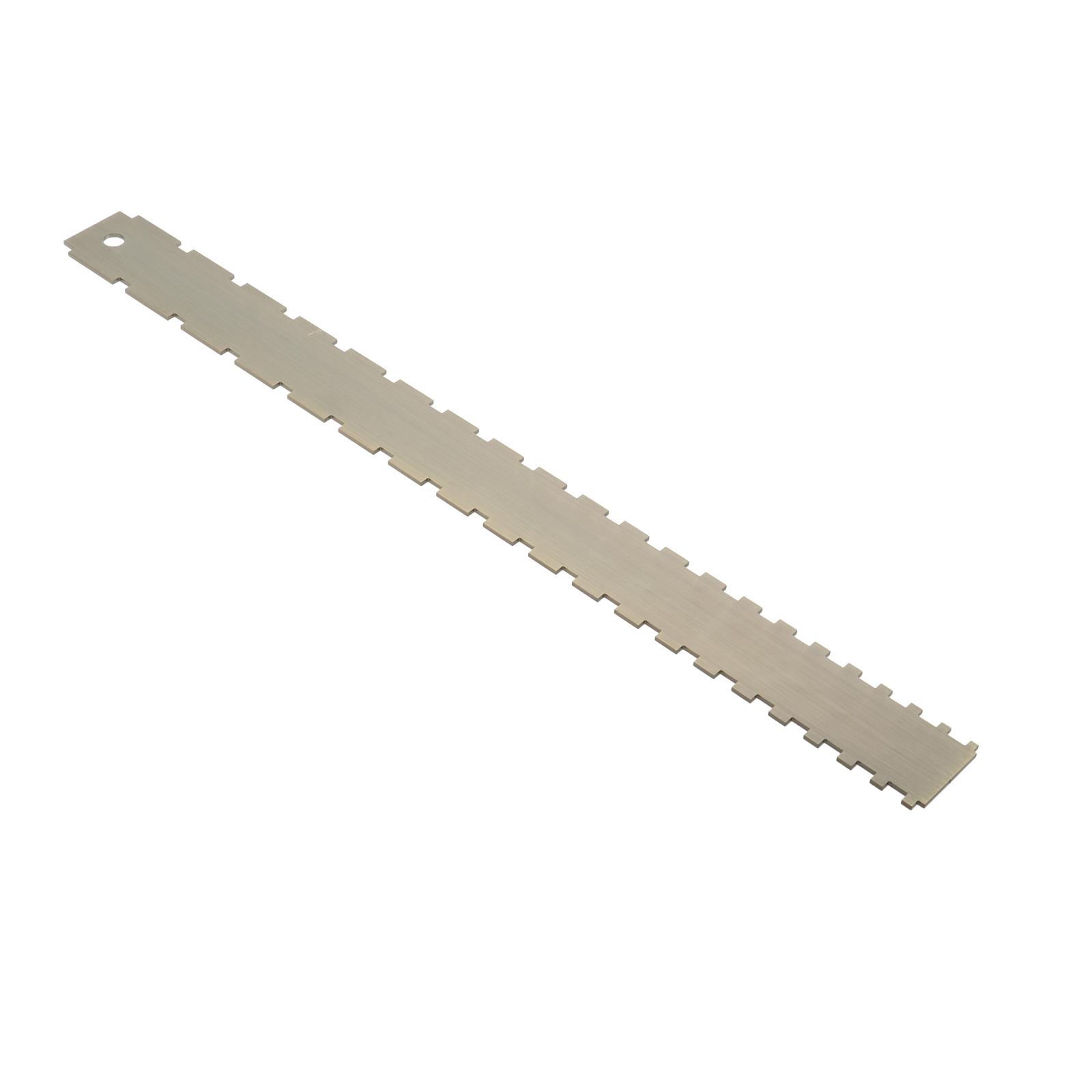 1pc Guitar Neck Notched Straight Edge Fret Ruler Fretboard Fret Measuring Tool Guitar Setup Luthier Tool
