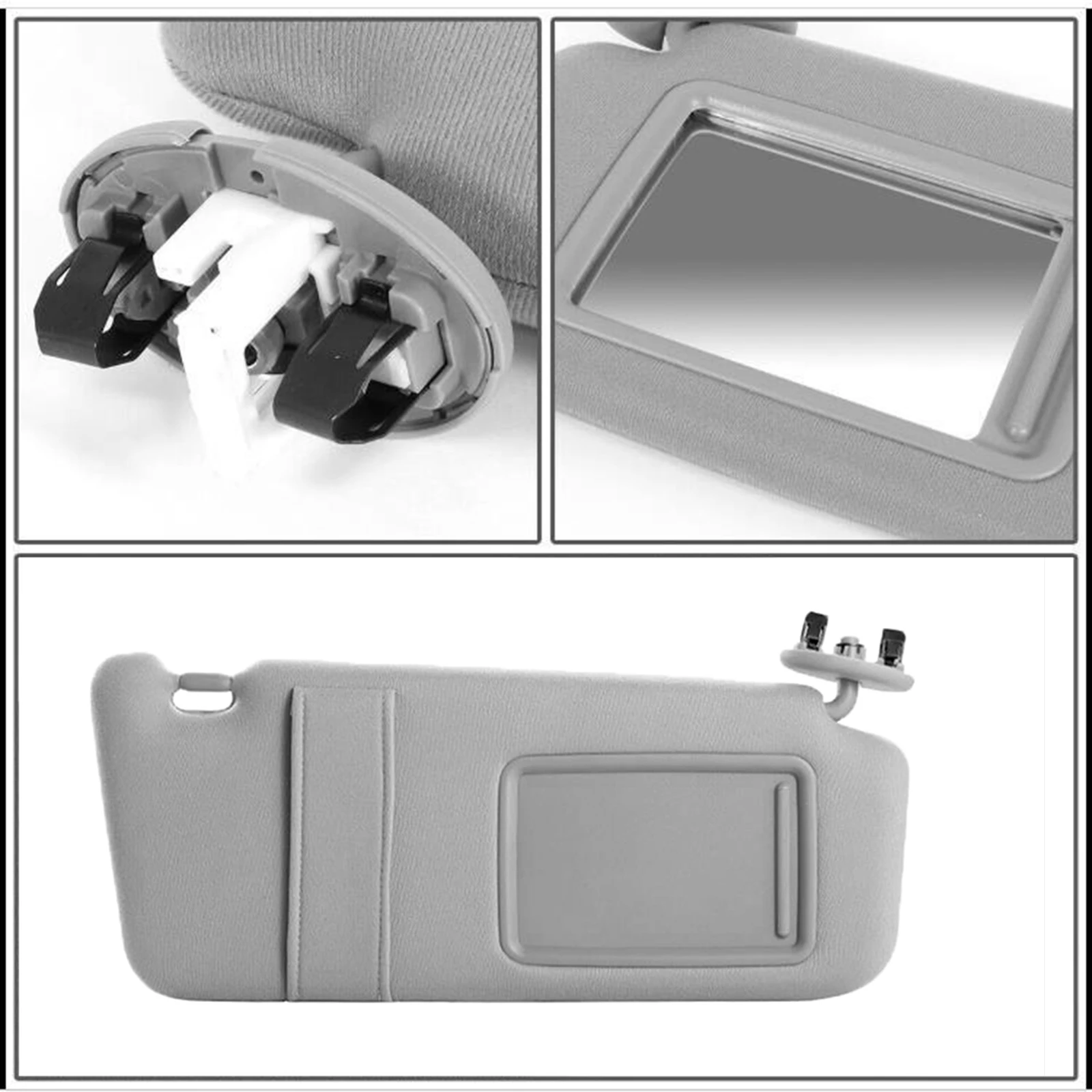 Windshield Left Side Sun Visor 74320-06800-B0 for Toyota Camry 07-11 Spare Parts Accessories High Performance
