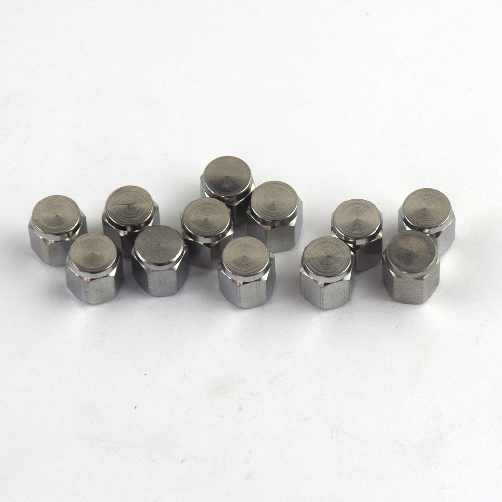 12Pcs Copper Schrader Valve  Motorcycle Cars Dust Cover Tire Caps Accessories