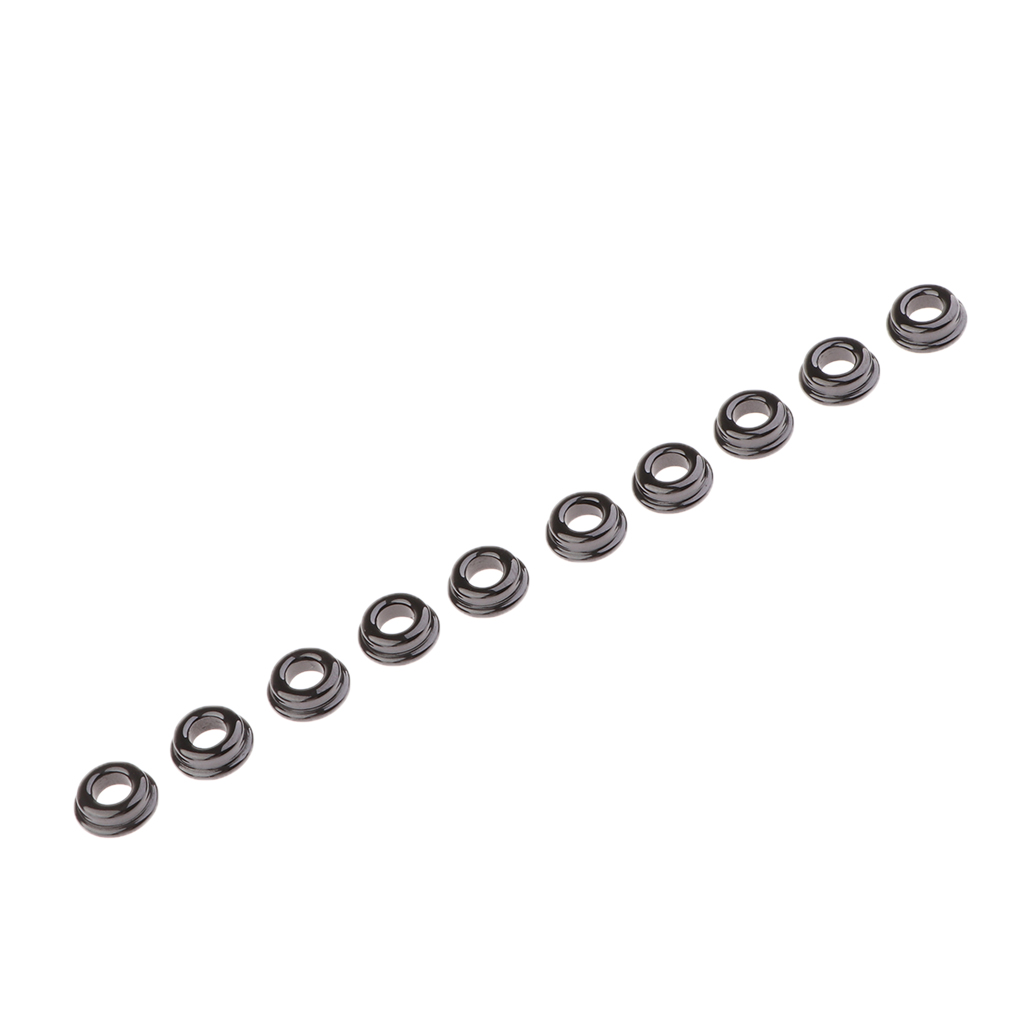 10pcs Fishing Rod Guides Ring DIY Fish Pole Guide Tip Tops Repair Tools