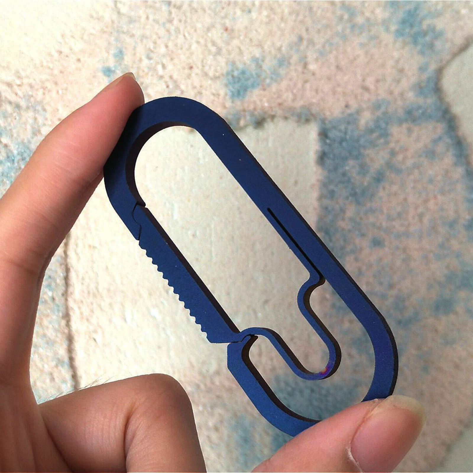 Titanium Alloy Carabiner Keychain Fast Hanging Tools Key Holder Sport Outdoor Key Ring Climbing Backpack Hook Buckl