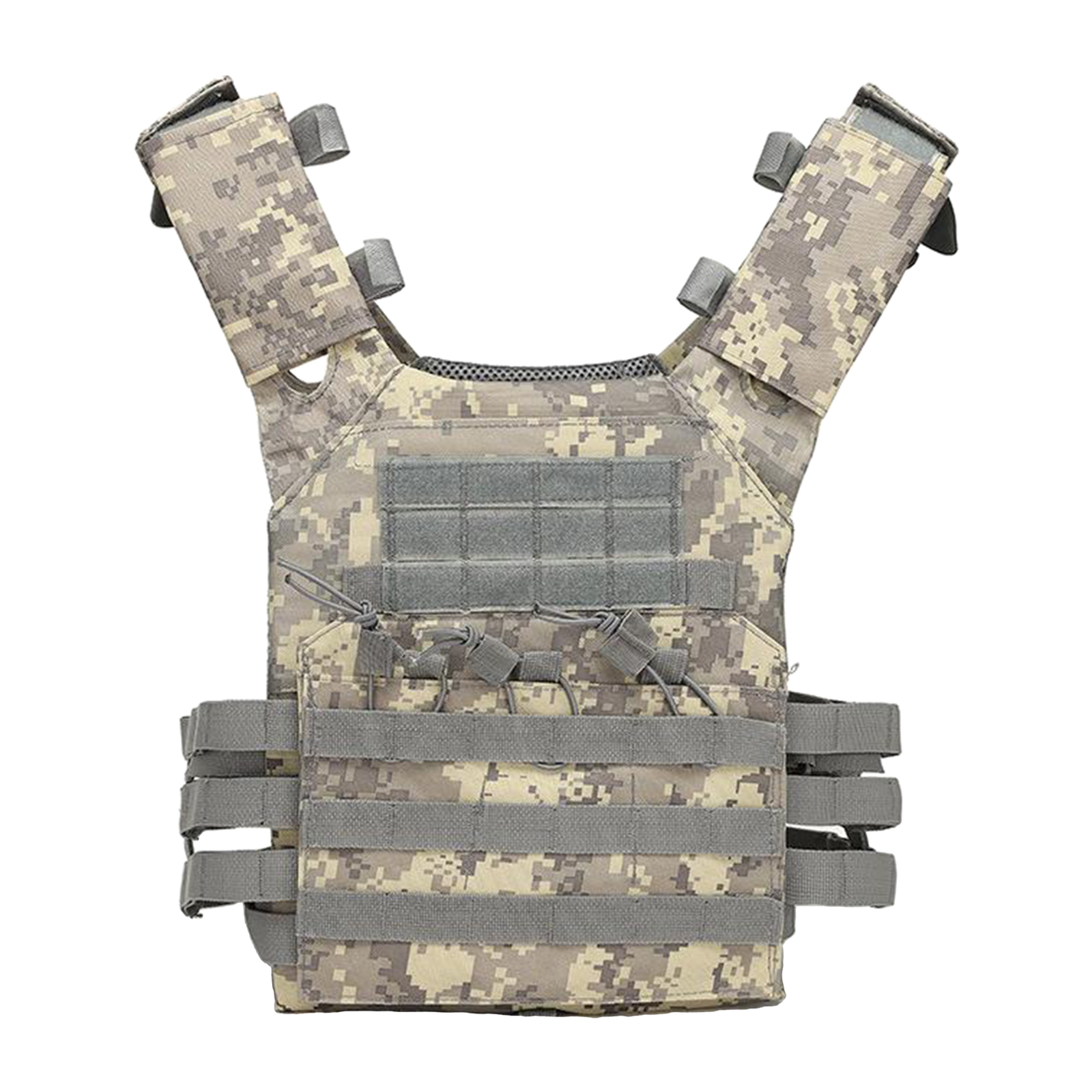 Lightweight Tactical Vest Chest Rig Webbing Plate Vest Waistcoat Jungle Game