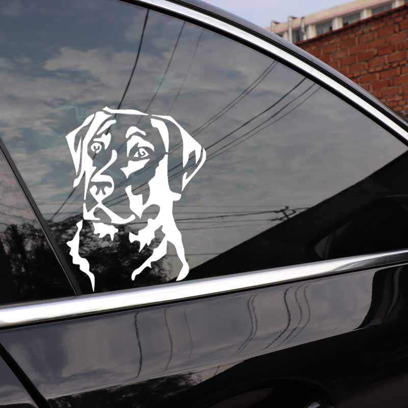 Auto Aufkleber Personalisierte Aufkleber Labrador Retriever Auto Dekoration Cute Pet Aufkleber Wasserdicht und Sonnencreme PVC 15*12cm – Detail 3