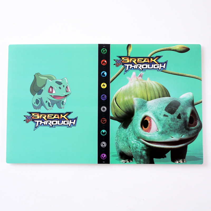 Pokemon para Crianças Livro de Desenho Pasta de Cartas de Jogo Álbum Animado Anime Charizard Vmax gx Coleção Carregado Brinquedo Legal Presente 240 Peças 4 High Quality Brinquedos e hobbies