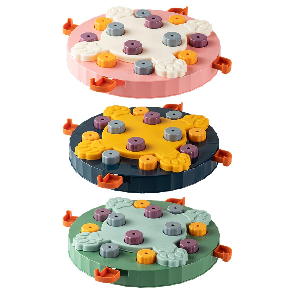 Pet Dog Food Puzzle Preventing Choking Bowl Improve IQ Treat Dispensing Toys Puppy Treat Dispenser Slow Feeder Dog Feeding Bowl