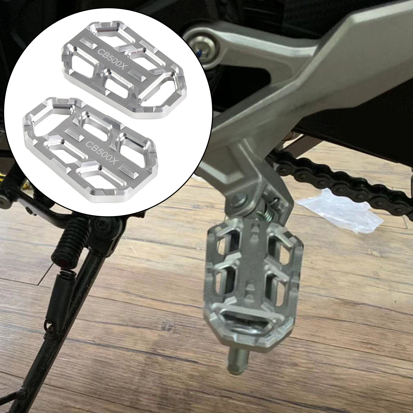 Pedals Rest Footrests for Honda CB500X, Professional Accessories, Replacement