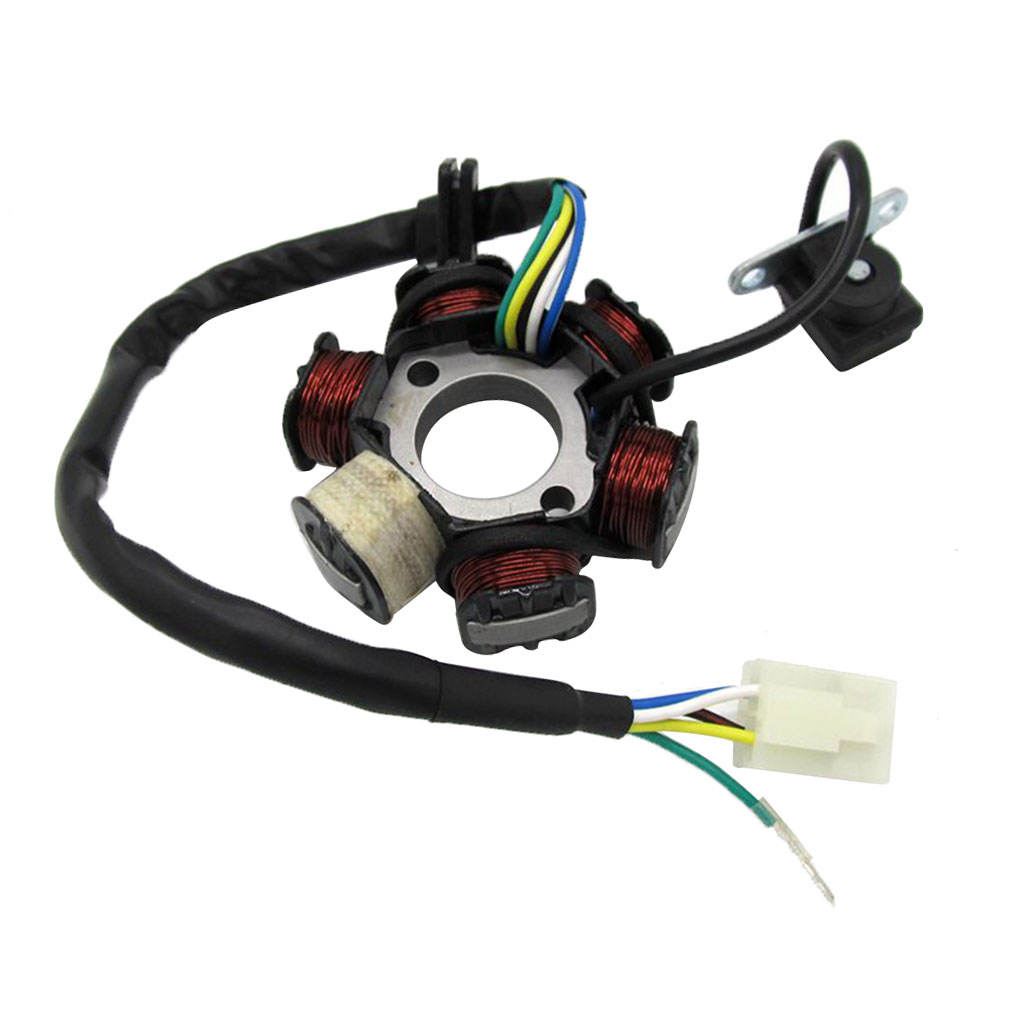 Stator Magneto 6 Coil For 50cc 110cc 125cc Scooter Moped TaoTao Sunl ATV Quad Pit Dirt Bike