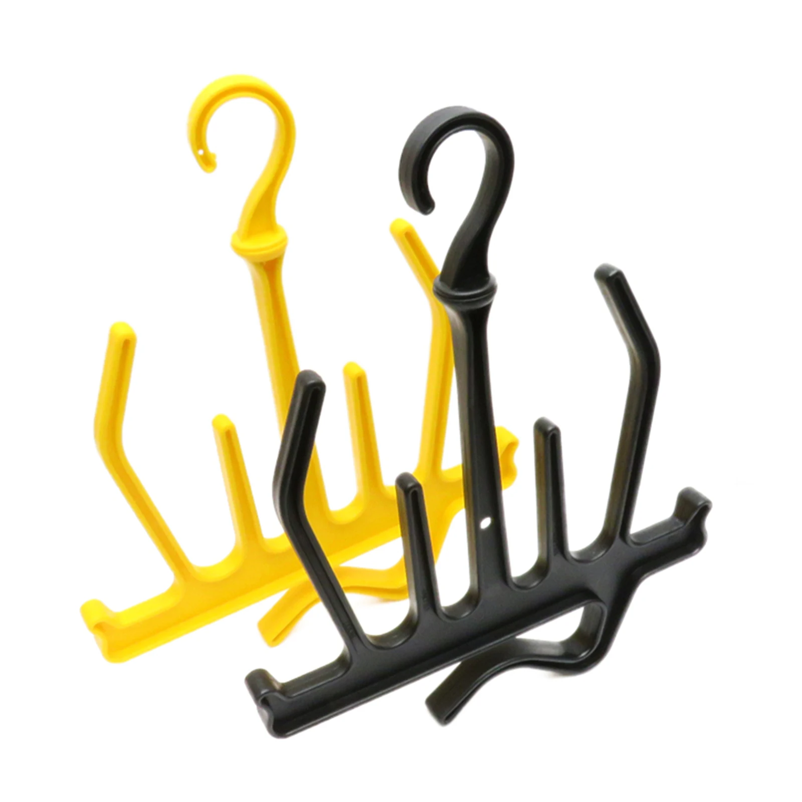 PP Diving Hanger Suit Boots Fast Drying Drain Hangers Surfing Wetsuit Gear Swimming Wetsuit Hanger Black/Yellow