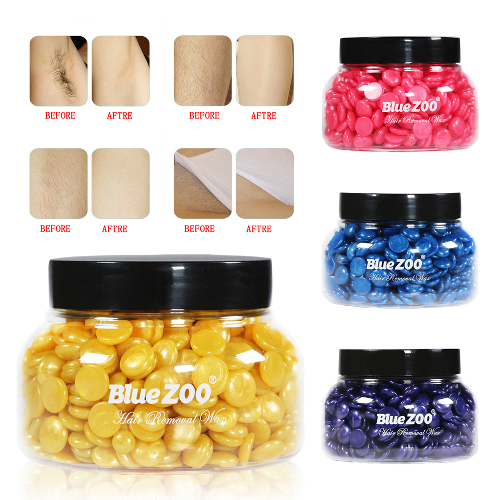 150g Painless Hair Removal No Strips Depilatory Pearl Hard Wax Beans Beads