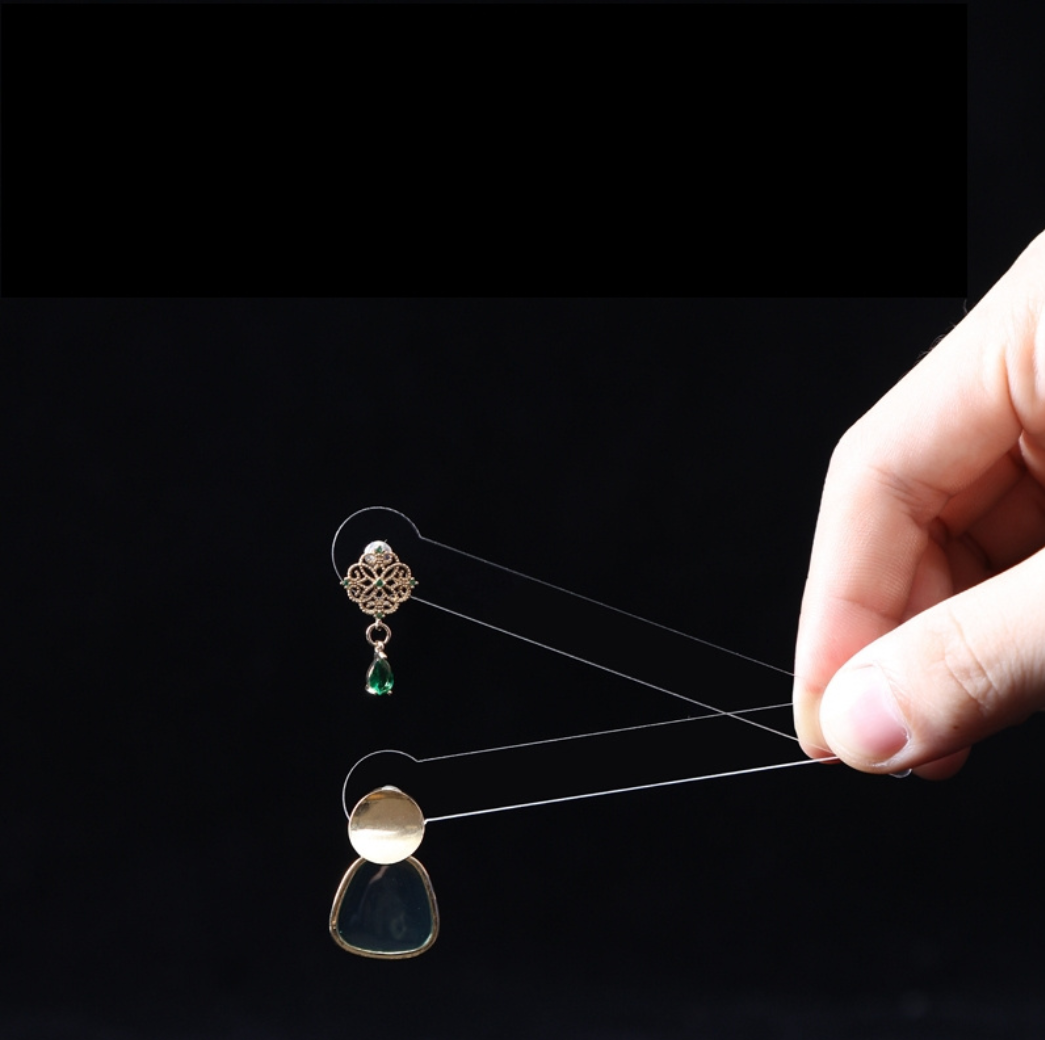 Acrylic Earring Try On Stick Forecast Shop Special Tool Ear Stud Jewelry Trial Display Holder Stand Case Shelf Organizer