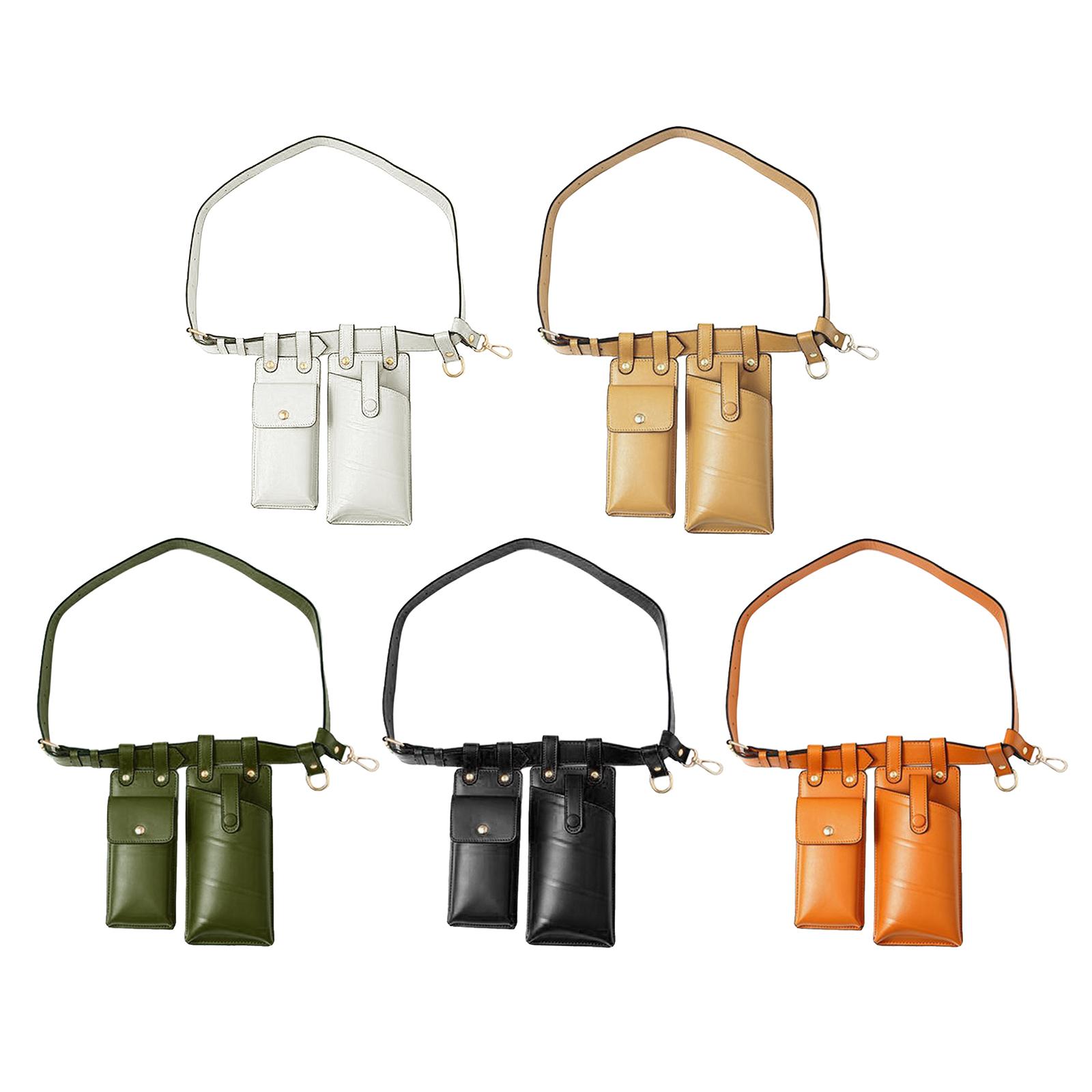 Women Waist Pack Leather Fanny Pack Luxury Women Belt Bag Crossbody Bags For Women Casual Chest Pack Female Purse Phone Pouch