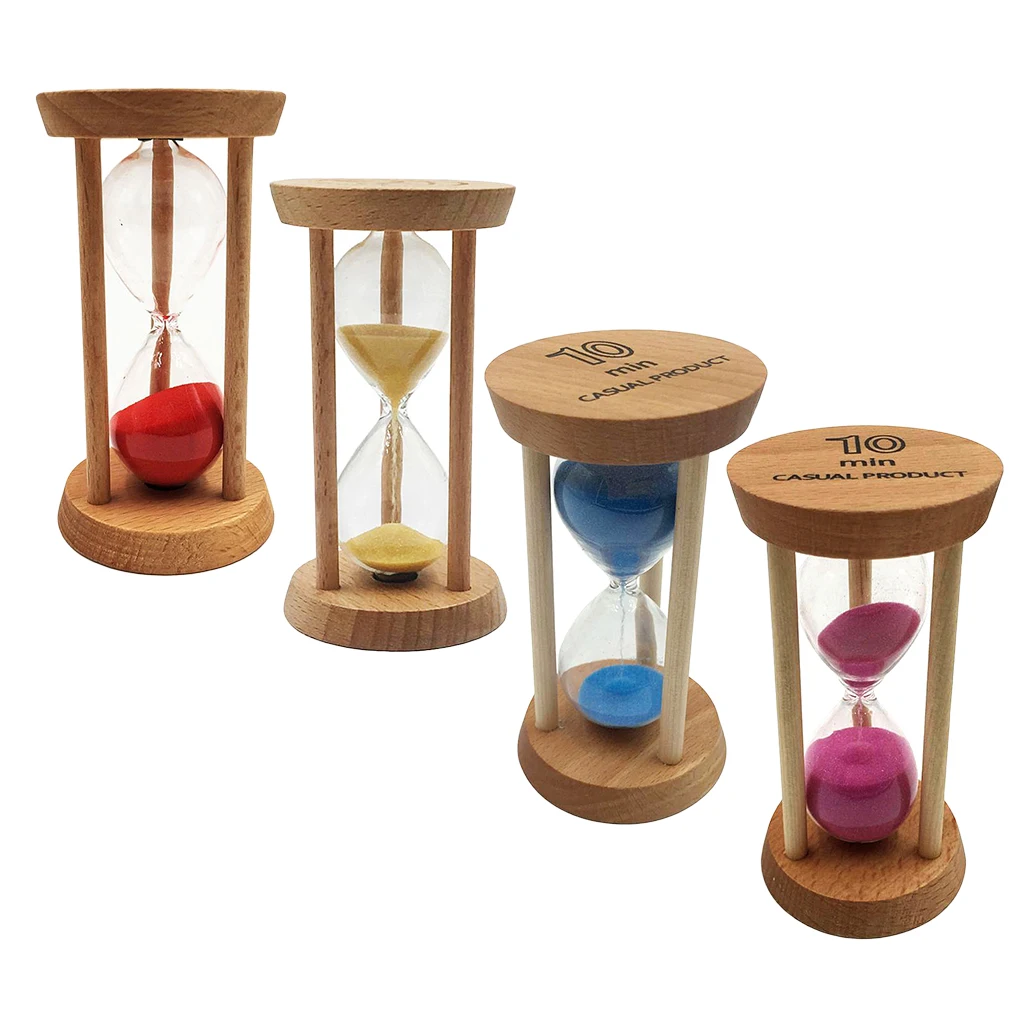 MagiDeal 10 minute Magnetic Sand Hourglass Sandglass Sand Timer Clock home Decor Gift