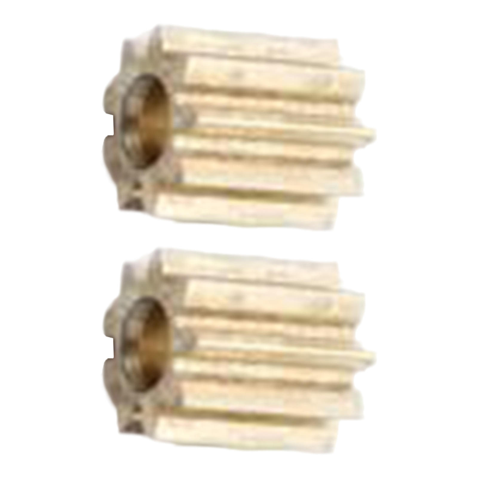 2x Motor Pinion Gear Set Brass Fits for Intelli Lok Module 0.4 9 Teeth Replace Accessories