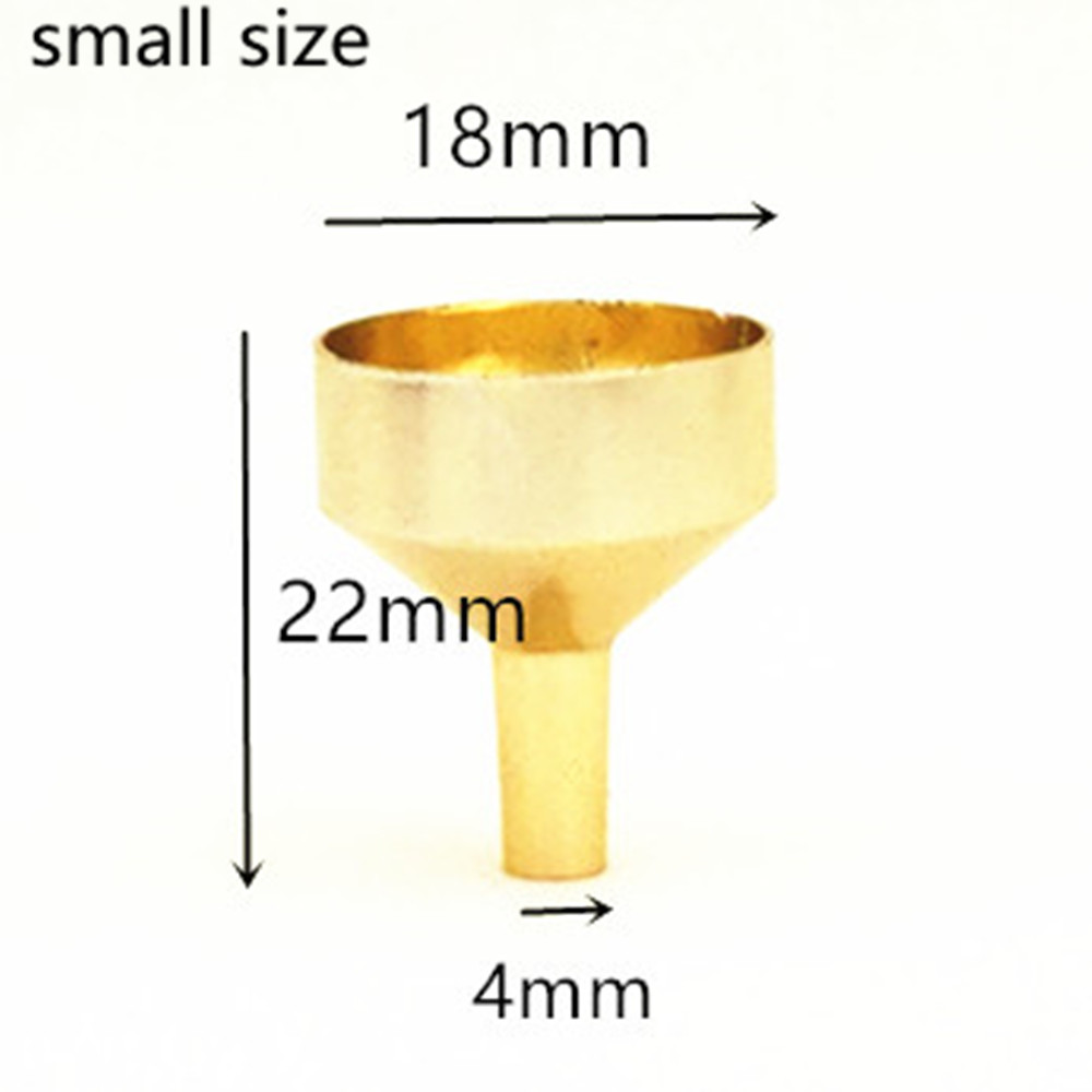 Best of 10pcs New Metal Small / large Aluminum Mini Funnel For Perfume Transfer Diffuser Bottle Mini Liquid Oil Filling Lab Reviews & Tips - Image 4