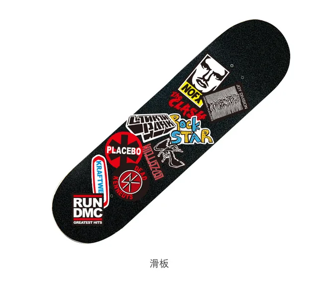100 PCS Rock Stickers Music Retro Band Graffiti JDM Sticker to DIY Guitar  Motorcycle Laptop Luggage Skateboard Car Snowboard